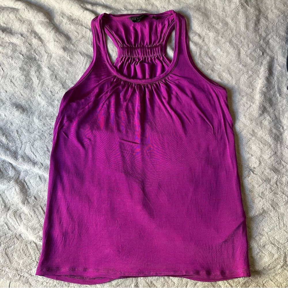 Ted Baker Skylon Gathered Vest Top - Picture 2 of 10